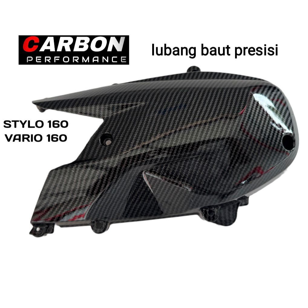 COVER BAK CVT STYLO 160 CARBON COVER CVT VARIO 160 - Cover Cvt carbon stylo 160 vario160 Cover Cvt c