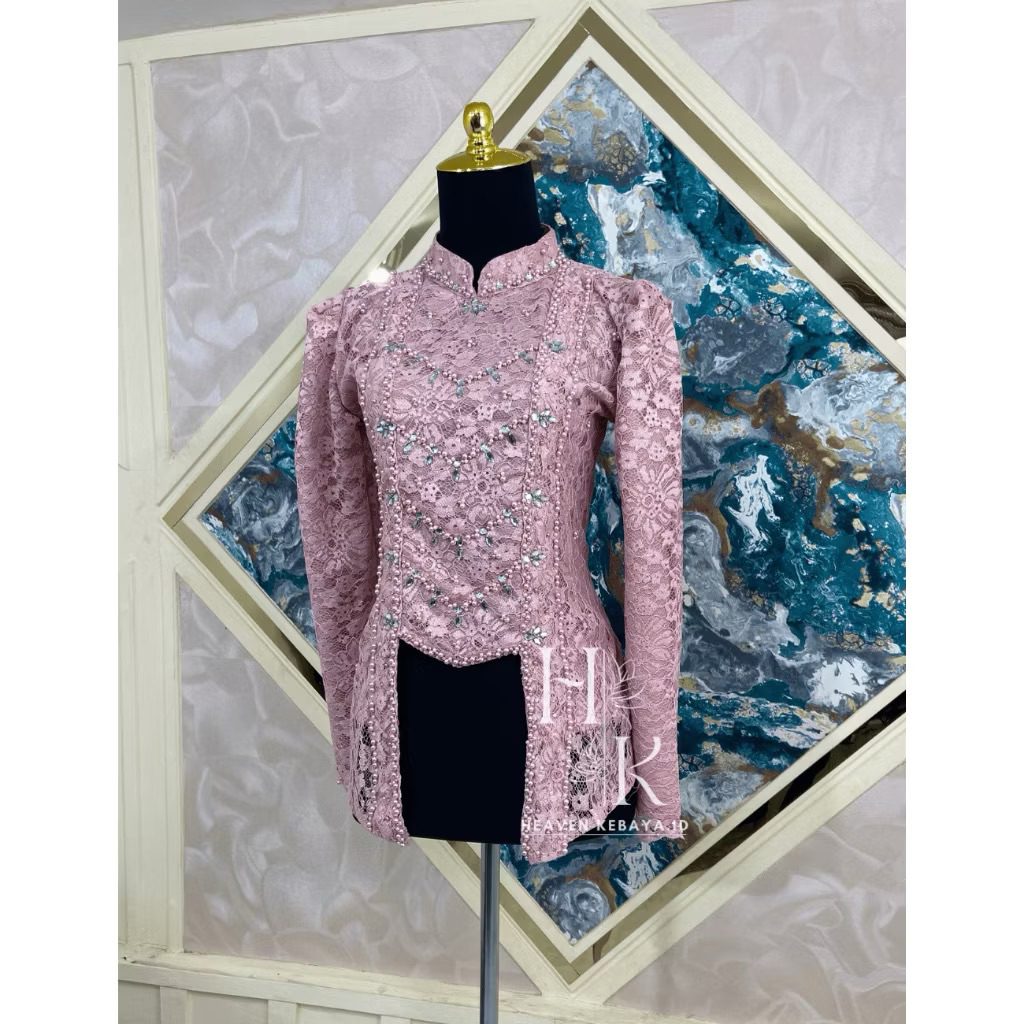 kebaya rosegold ukuran s NEW