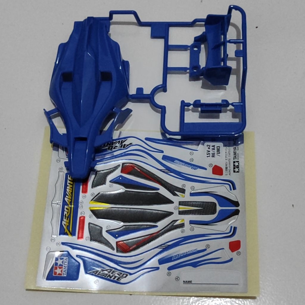 body aero avante original tamiya