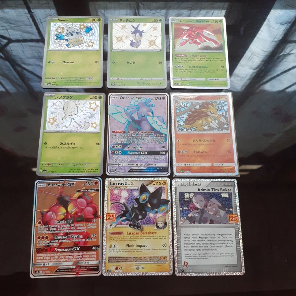 [PART 07012603] Pokemon Trading Card Game TCG ID/JP Shiny ClassicCollection SR GX 25th Berkilau Prom
