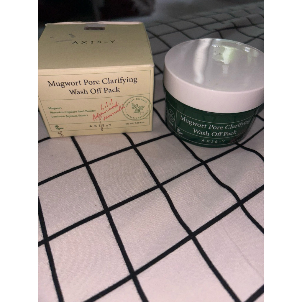Preloved AXIS-Y Mugwort Pore Clarifying Wash Off Pack