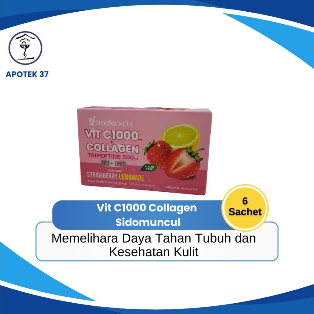 Sidomuncul Vit C1000 + Collagen