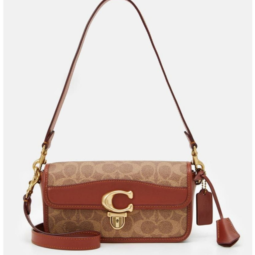 Studio Baguette Crossbody Bag Signature