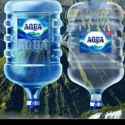 AIR MINERAL AQUA  GALON ( GALON + ISI)