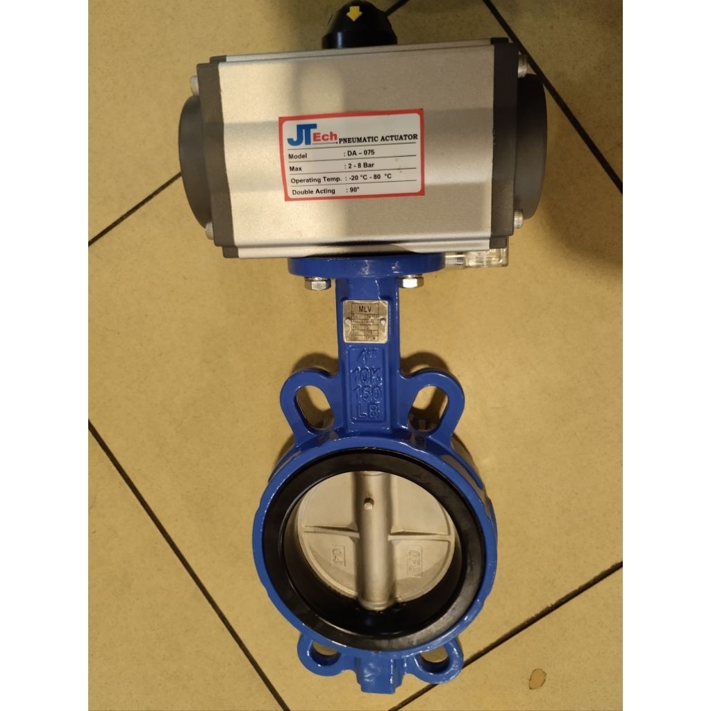 Butterfly valve pneumatic actuator 10" inch