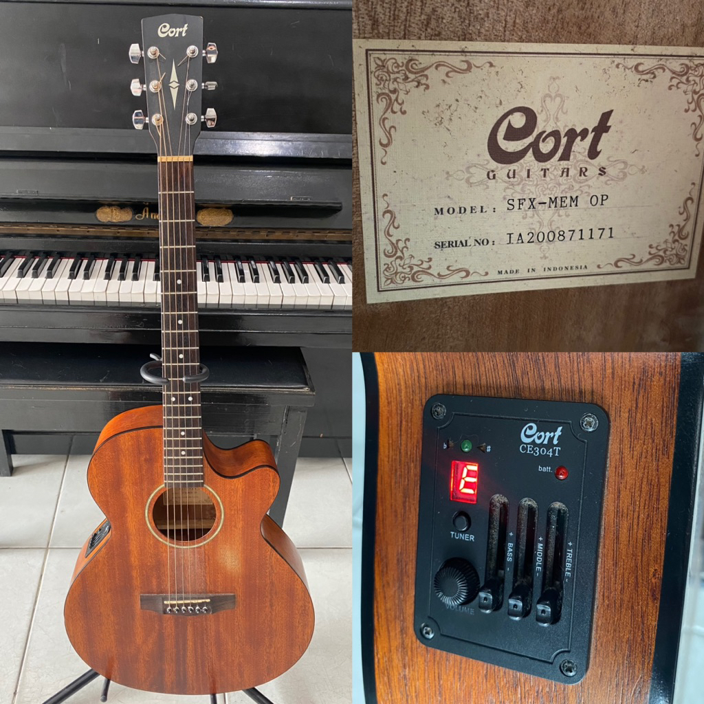 GITAR AKUSTIK ELEKTRIK CORT SFX MEM OP