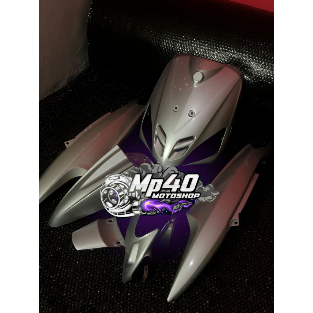 COVER FULL SET BODY HALUS MIO SPORTY SILVER