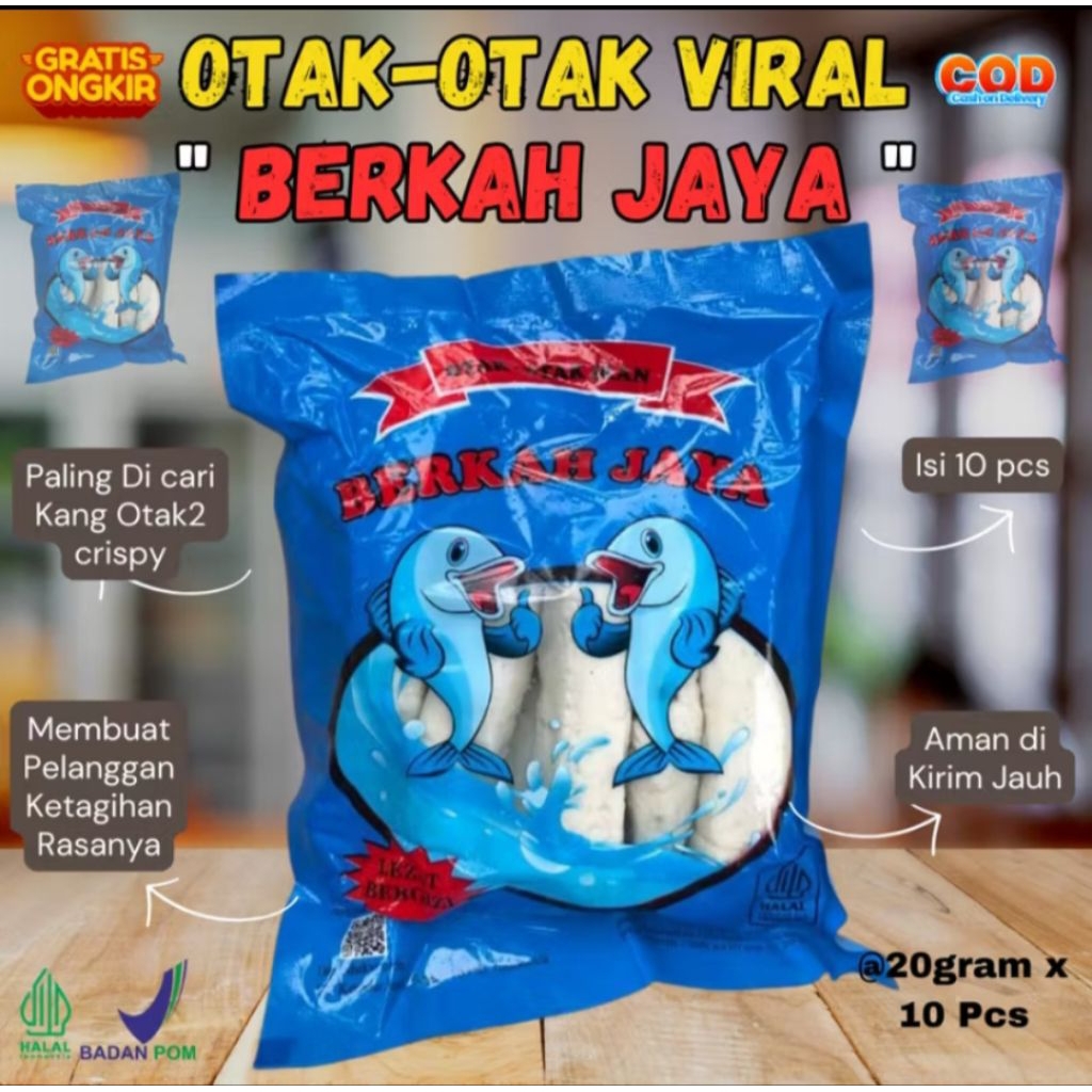 OTAK OTAK IKAN BERKAH JAYA 200Gr