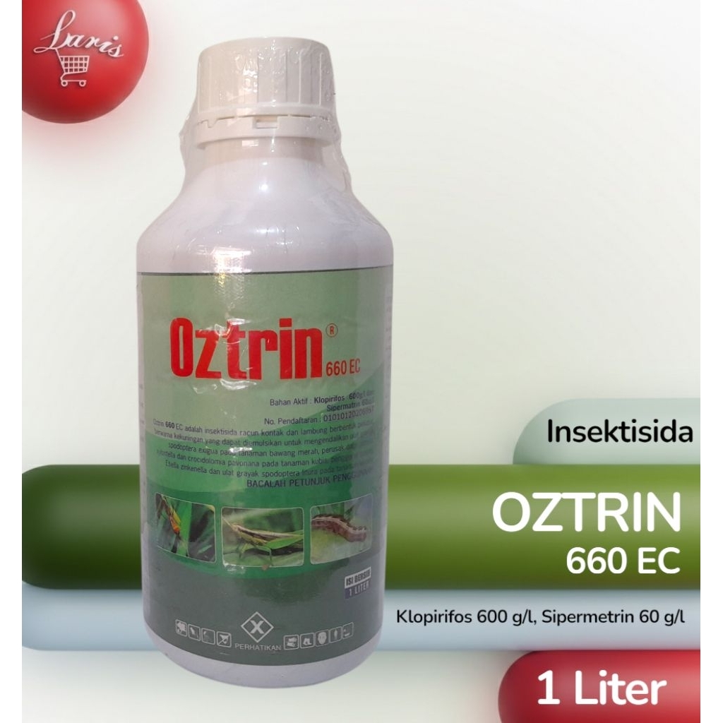 OZTRIN 660 EC - 1 LITER ( KLORPIRIFOS + SIPERMETRIN )