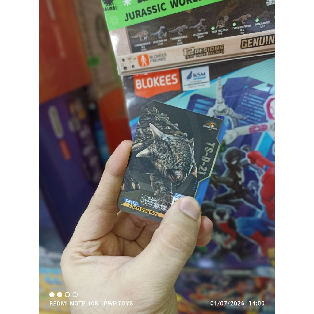 Blokees Jurassic World Terraventure 02 Ankylosaurus