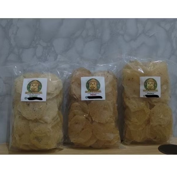 keripik ENYE CASSAVA 500gr 110 keping / keripik Enye khas Sukabumi / keripik singkong