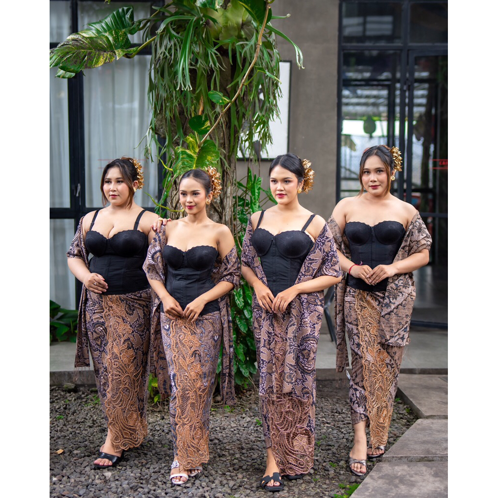 Longtorso FIORI Victoria Kamisol Korset Wanita