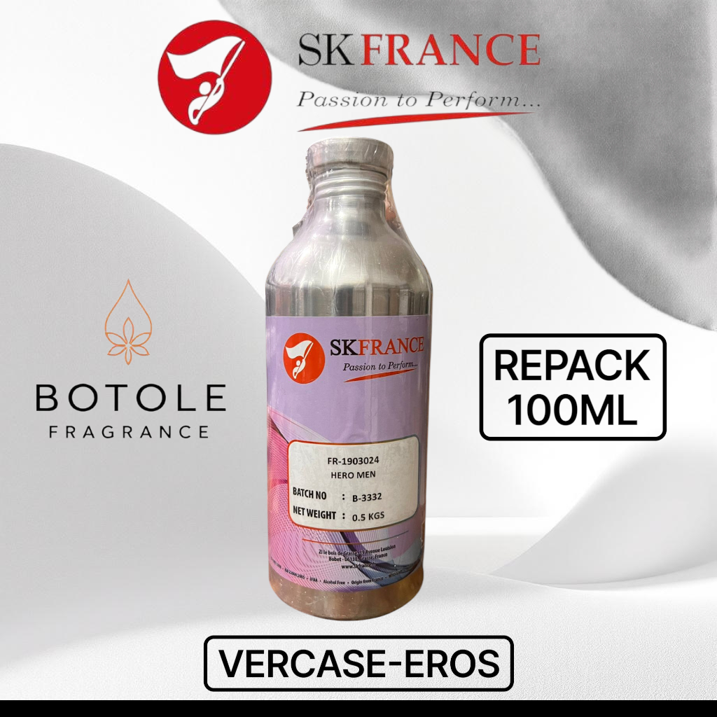 BIBIT PARFUME VERCASE-EROS BY SK FRANCE REPACK 100ML
