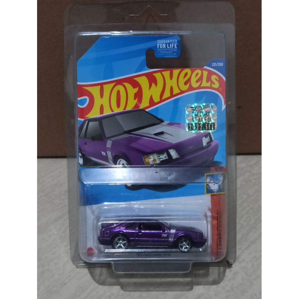 hot wheels super treasure hunt 84 mustang svo factory sealed 2022
