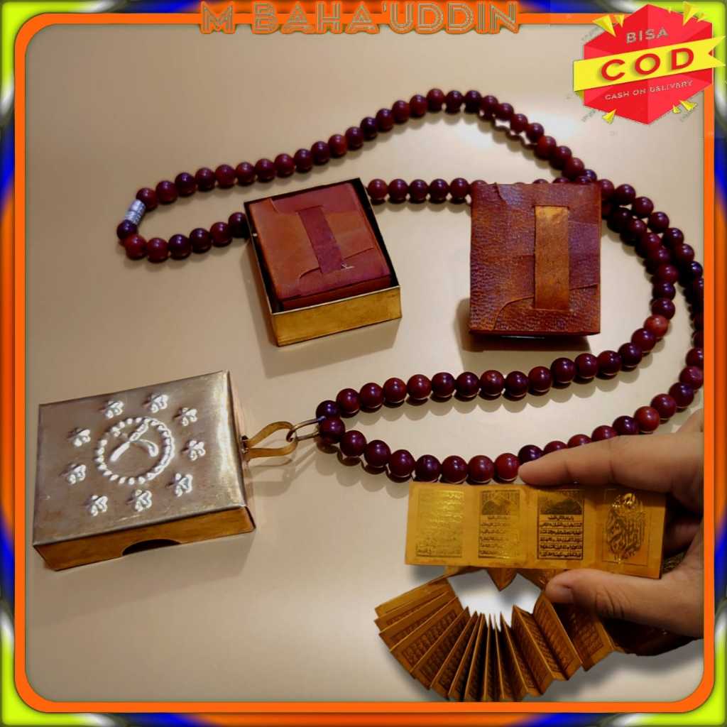 (Bisa cod) stambul AL QUR'AN lipat /oloran tinta W emas