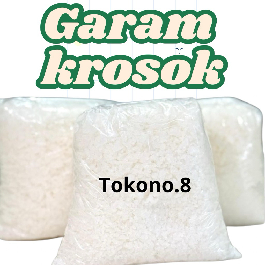 garam krosok kasar alami non yodium