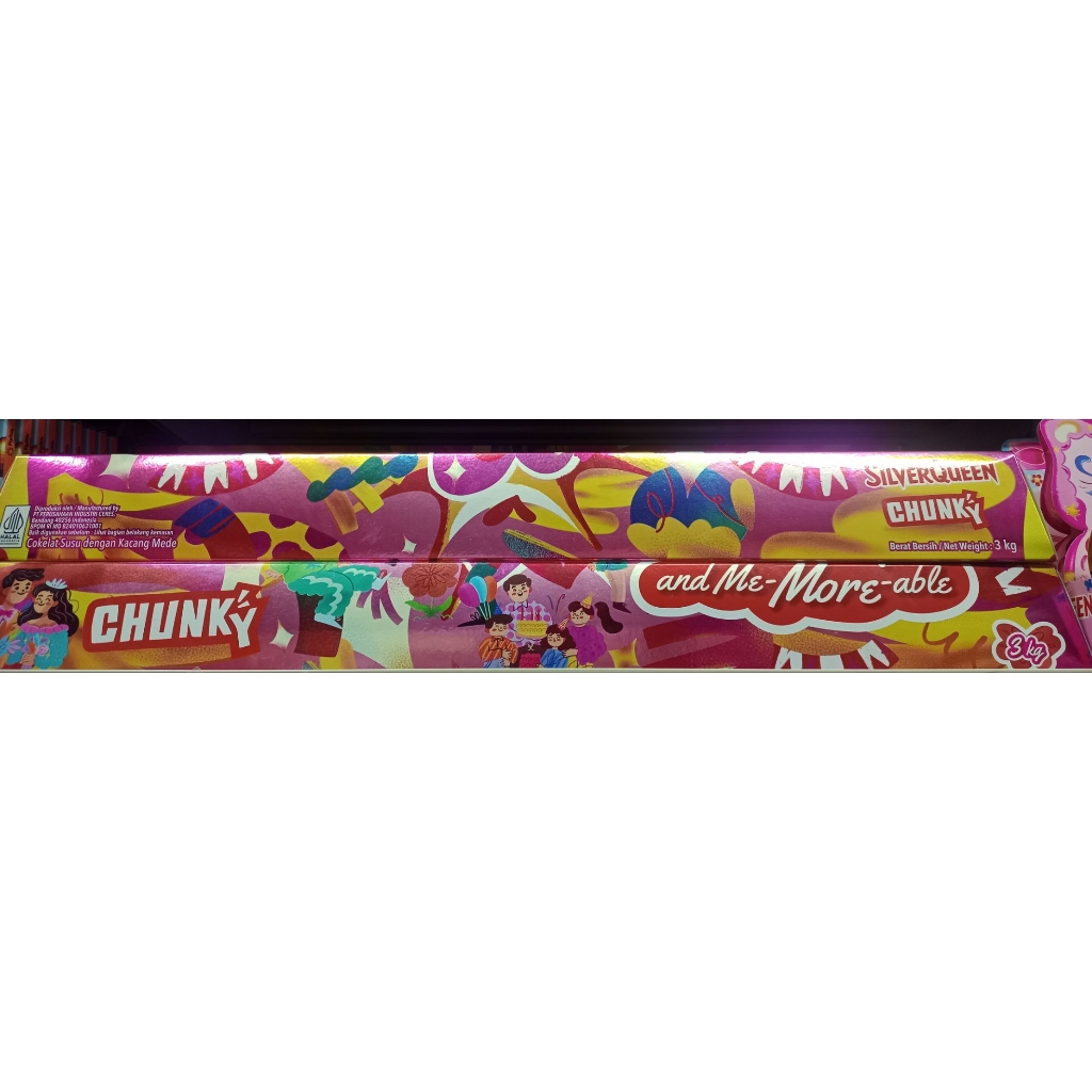 Silverqueen chungky bar 3kg