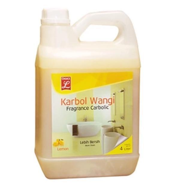 Choice L Karbol wangi Fragrance Carbolic 4 liter Pembersih wangi Lemon