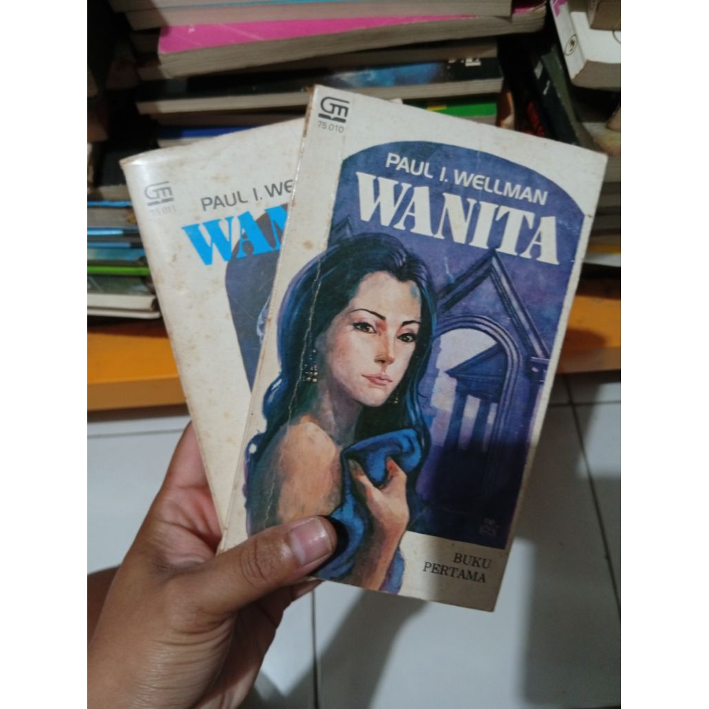 wanita by paul i wellman 2 buku bekas original