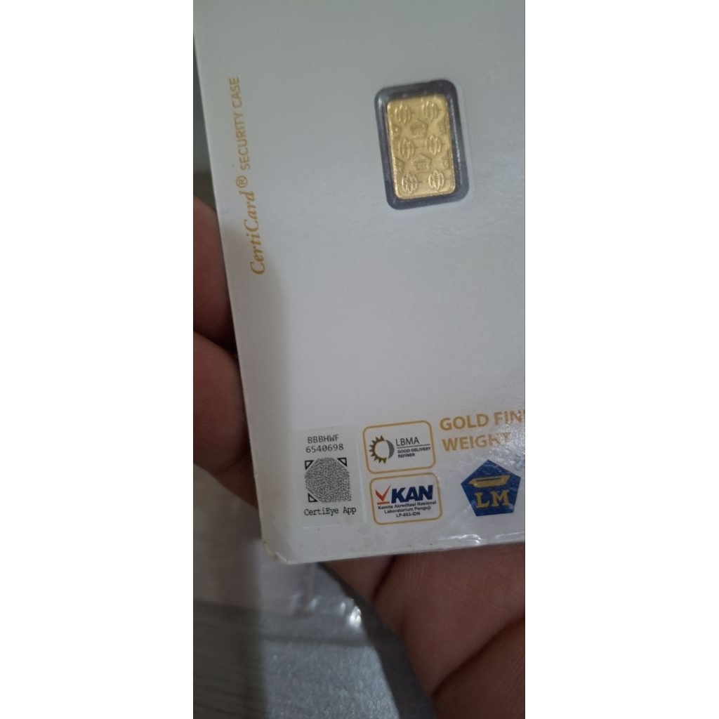 Emas Antam 0.5 Gr (2021)