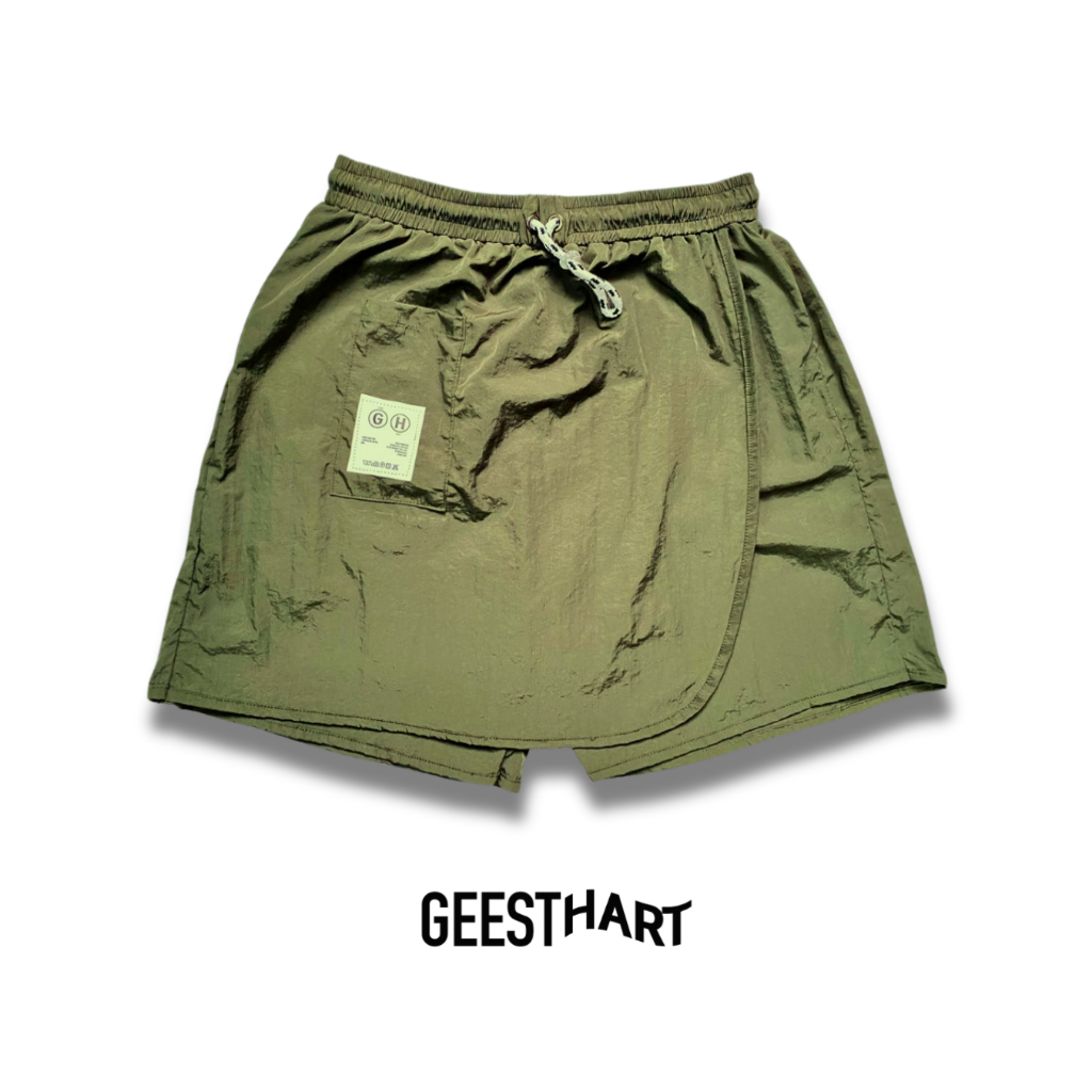 Litefield Skort Short Pants - Celana Wanita - Green Olive