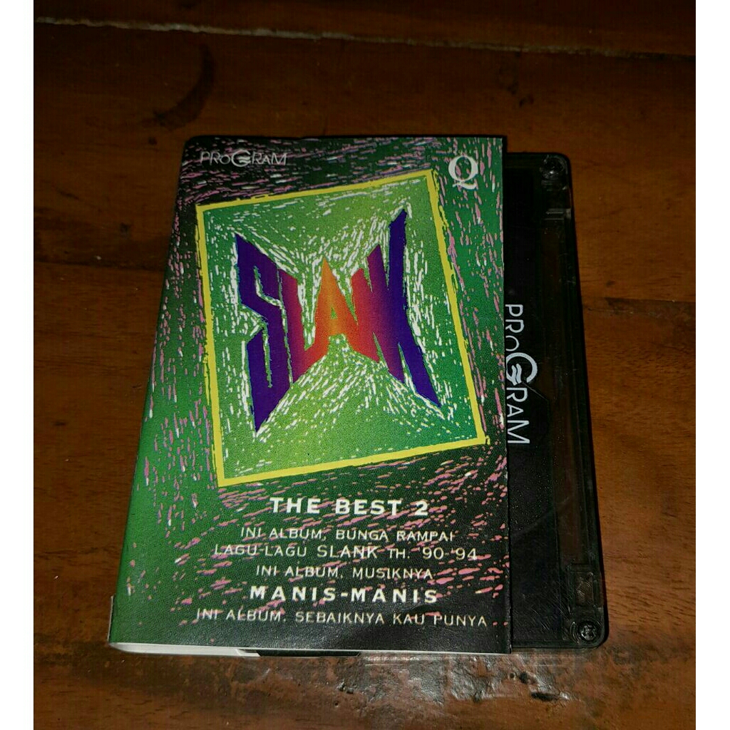 Kaset pita Slank the best 2