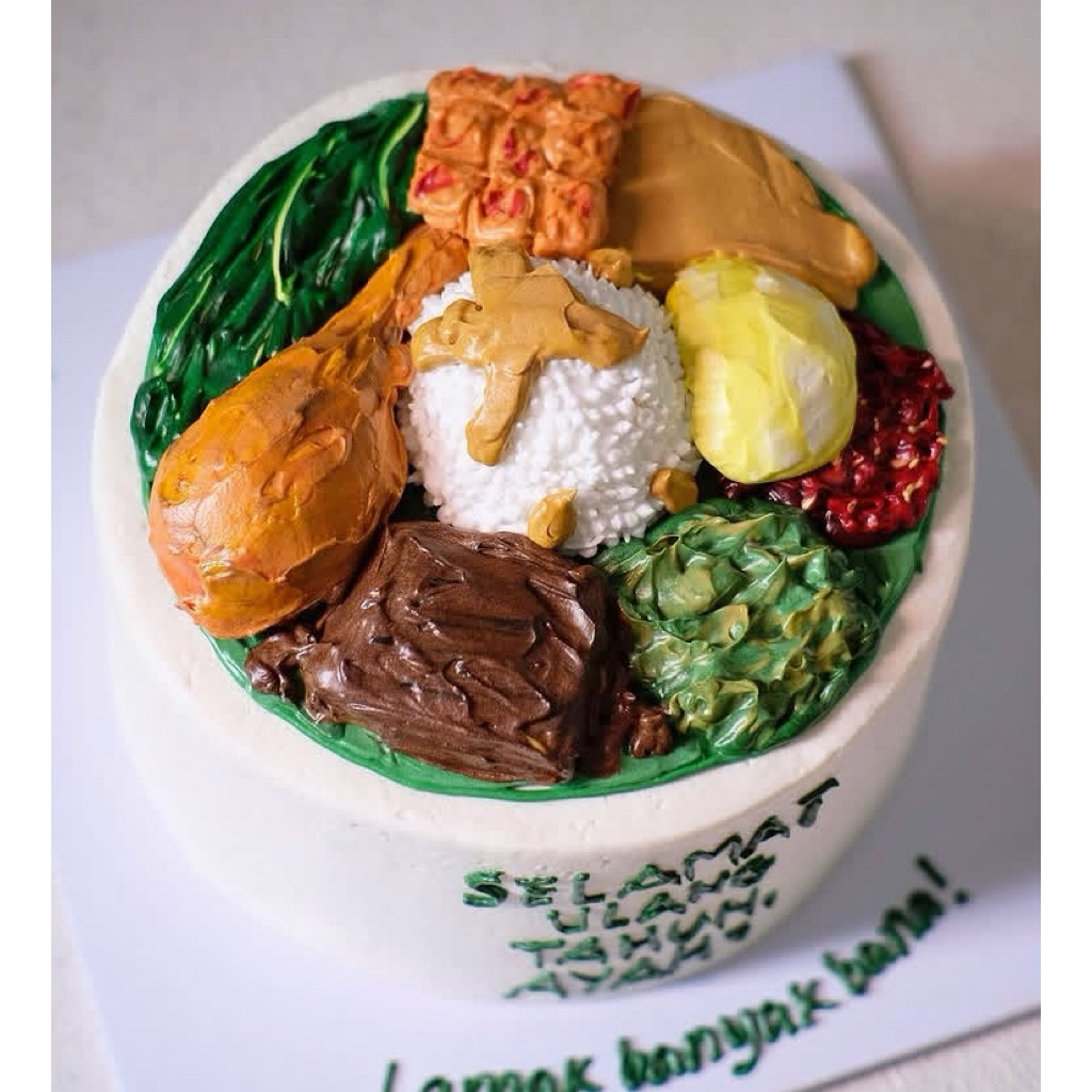 Korean Birthday Cake Kue Ulang Tahun Tart