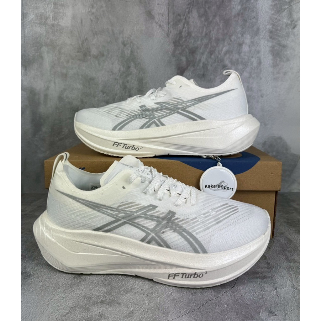 sepatu running ASC megablast white
