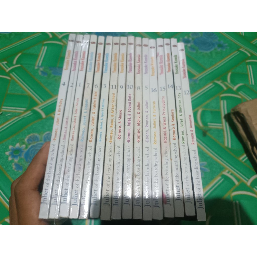 Komik juliet of the boarding school full set vol 1,2,3,4,5,6,7,8,9,10,11,12,13,14,15,16  / komik kis