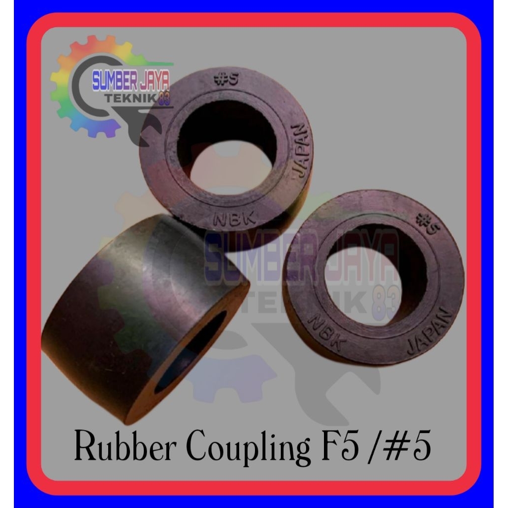 Rubber Coupling F5 #5/ Karet Kopling F5 #5