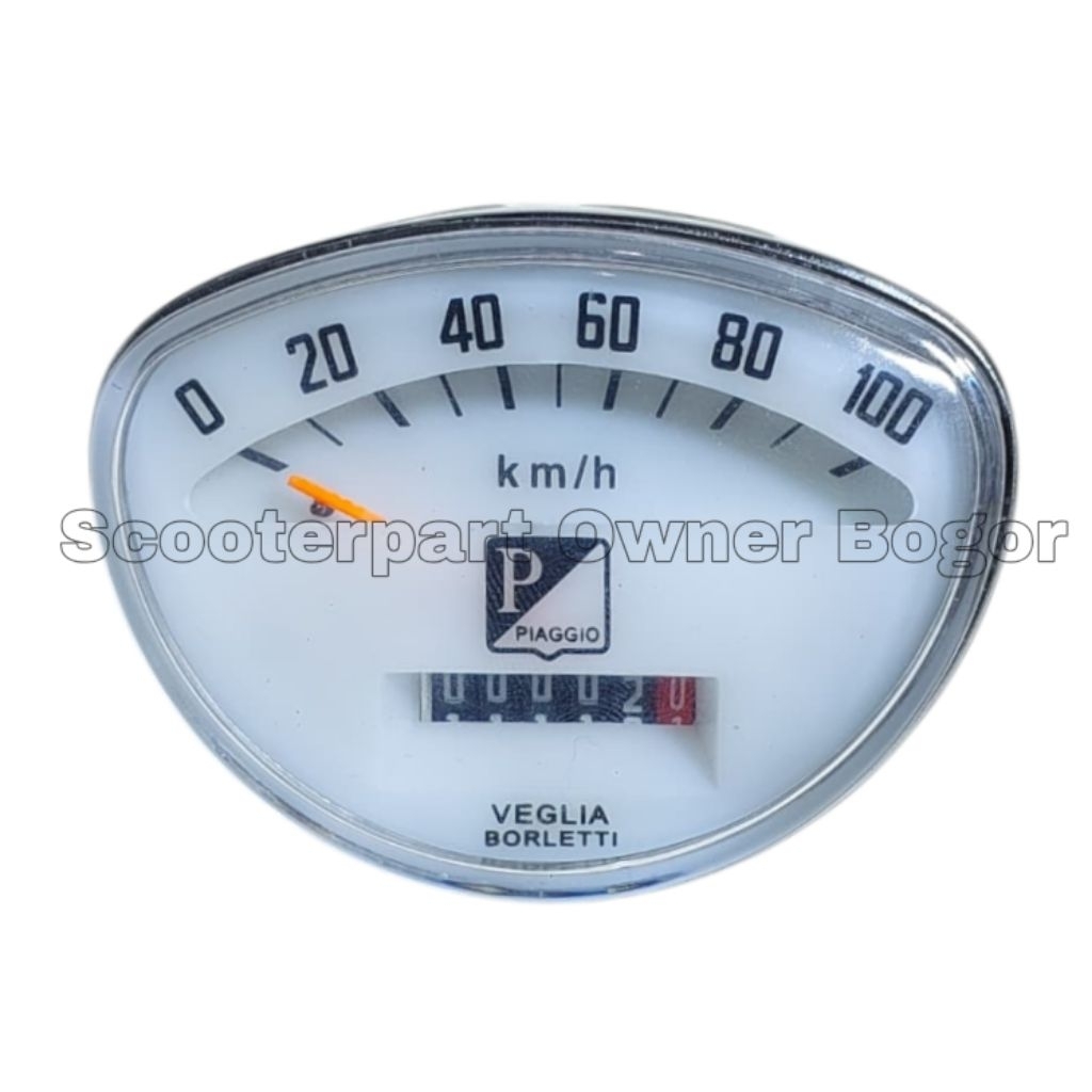 Speedometer Kerang P/ 100 Vespa SS90 Super 66 73 Bulat