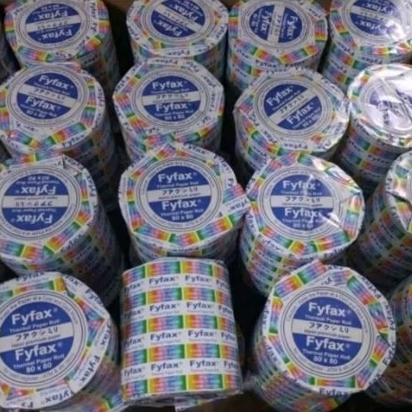 (ROLL) Kertas Thermal 80x80 Fyfax / Kertas Kasir Thermal 80x80