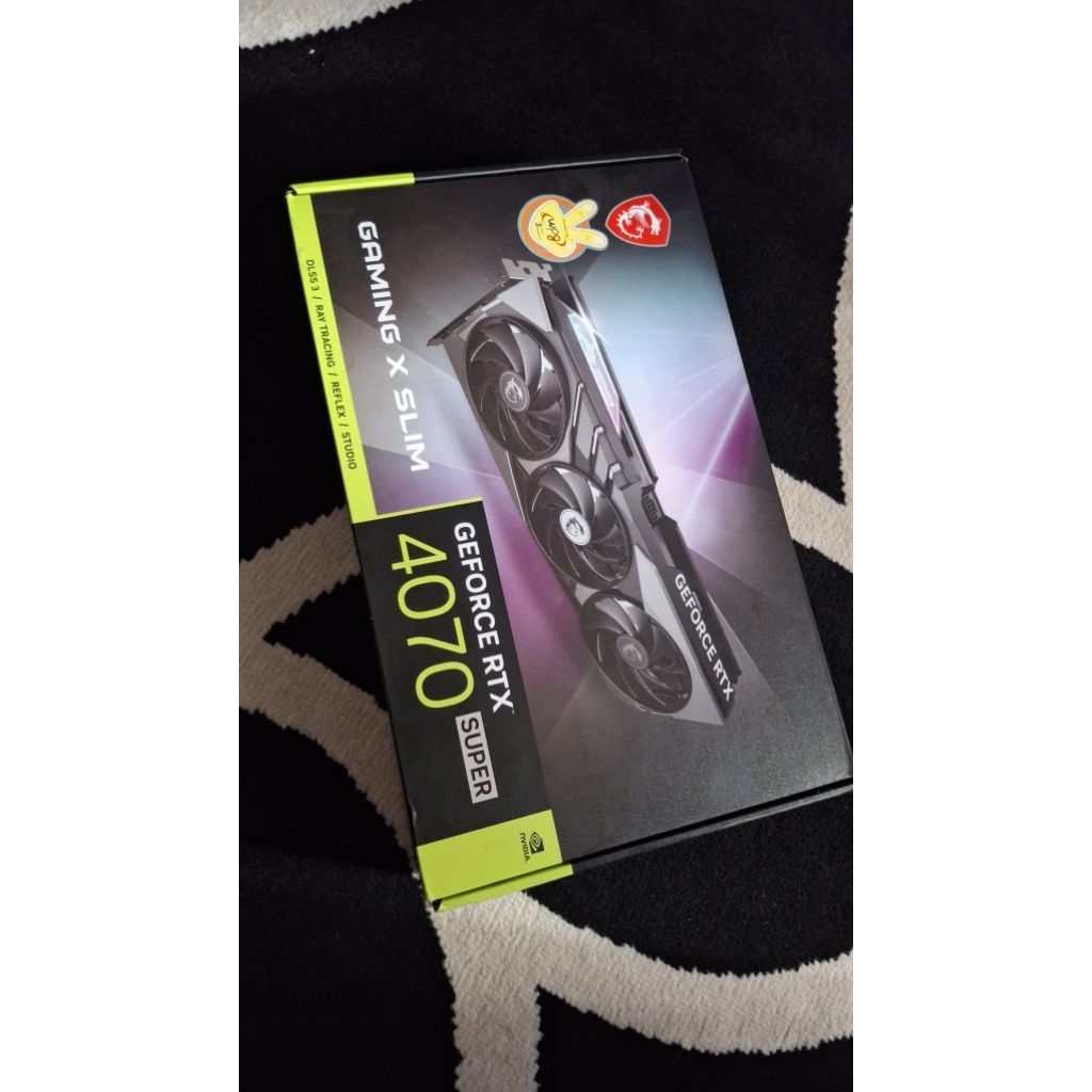 MSI GeForce RTX 4070 Super Gaming x Slim (Second)