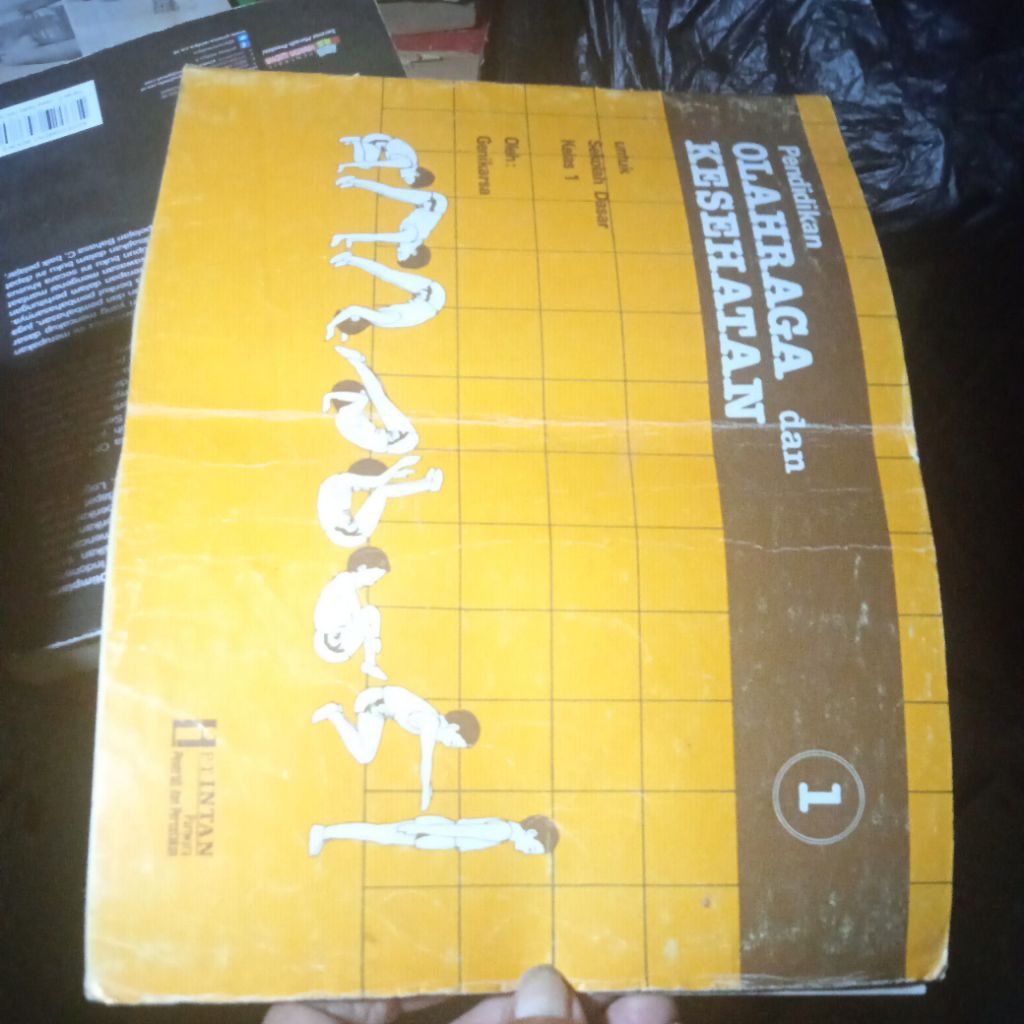 buku Pendidikan Olahraga dan Kesehatan 1, untuk SD kelas 1, buku original jadul