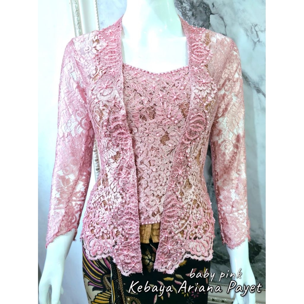 Kebaya bali brokat payet premium
