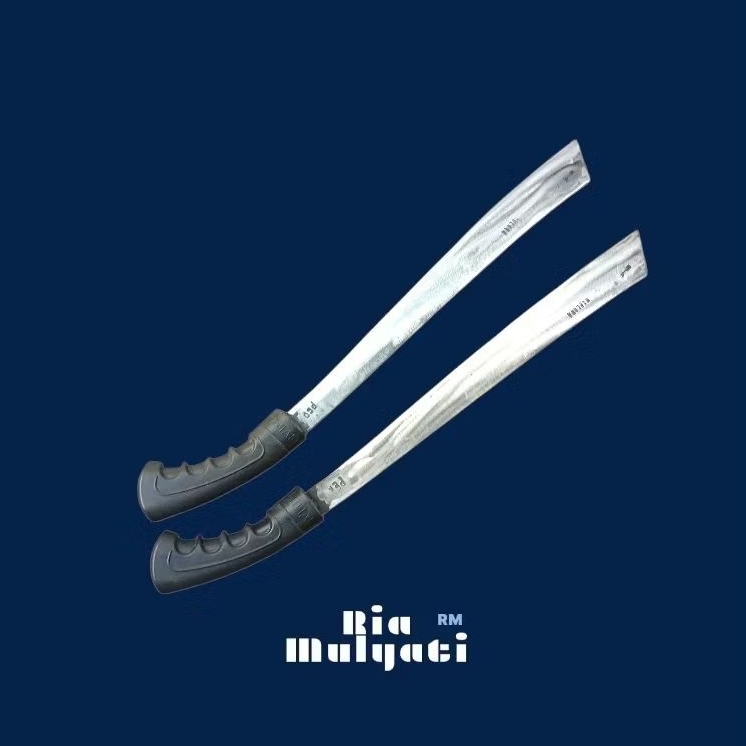 Golok kebun alat pertanian multifungsi potong kayu bambu spek tebas per baja asli sepuhan terbaik si