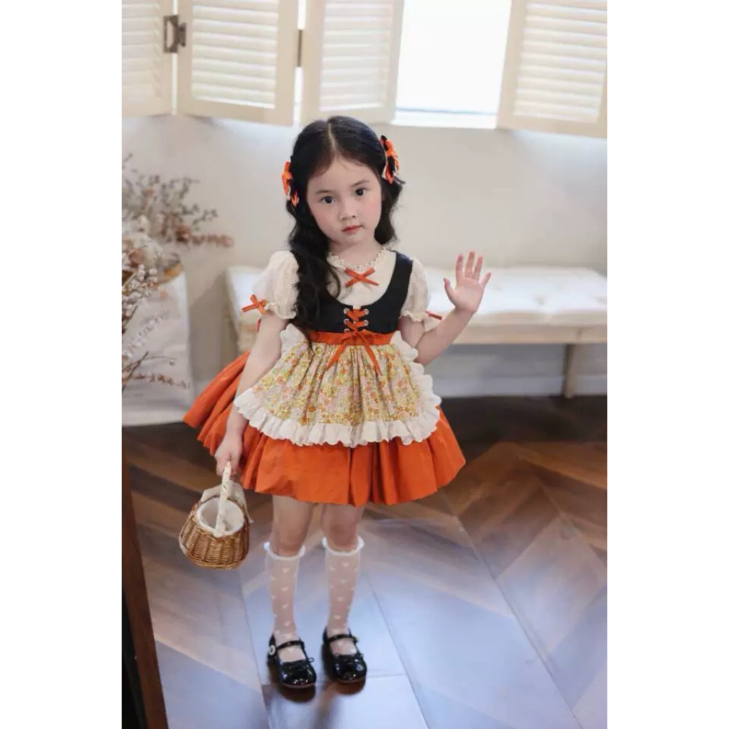 Dress Lolita Anak-anak (CS011) | Baju Anak Perempuan | Dress Lolita | Dress Anak-anak | Dress Pesta 