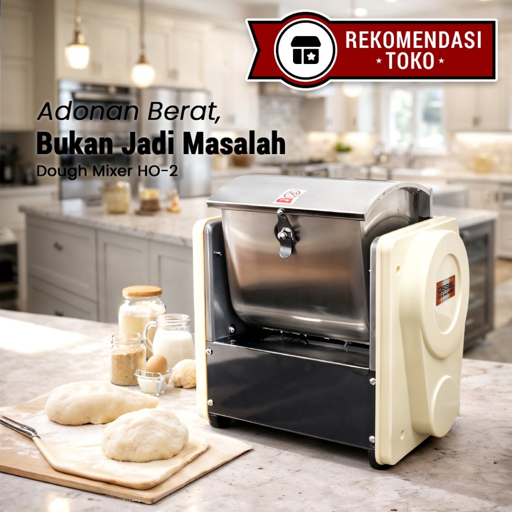 OSSEL Mesin Mixer HO-2 Adonan Mixer Horizontal Mixer Roti Horizontal OSSEL