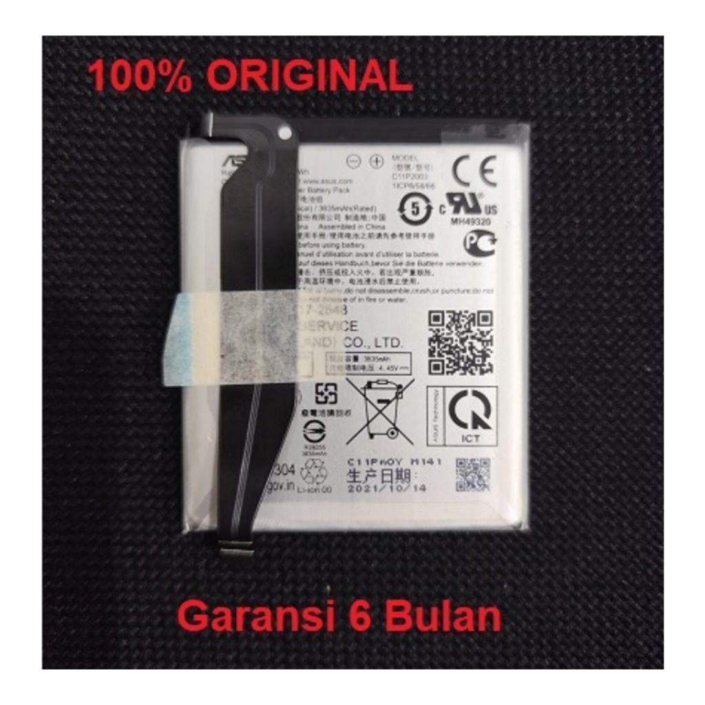 ASUS Battery Asus Zenfone 8 Zenfone 8 Mini Zenfone 8 5G C11P2003 Baterai Batere Original 100%