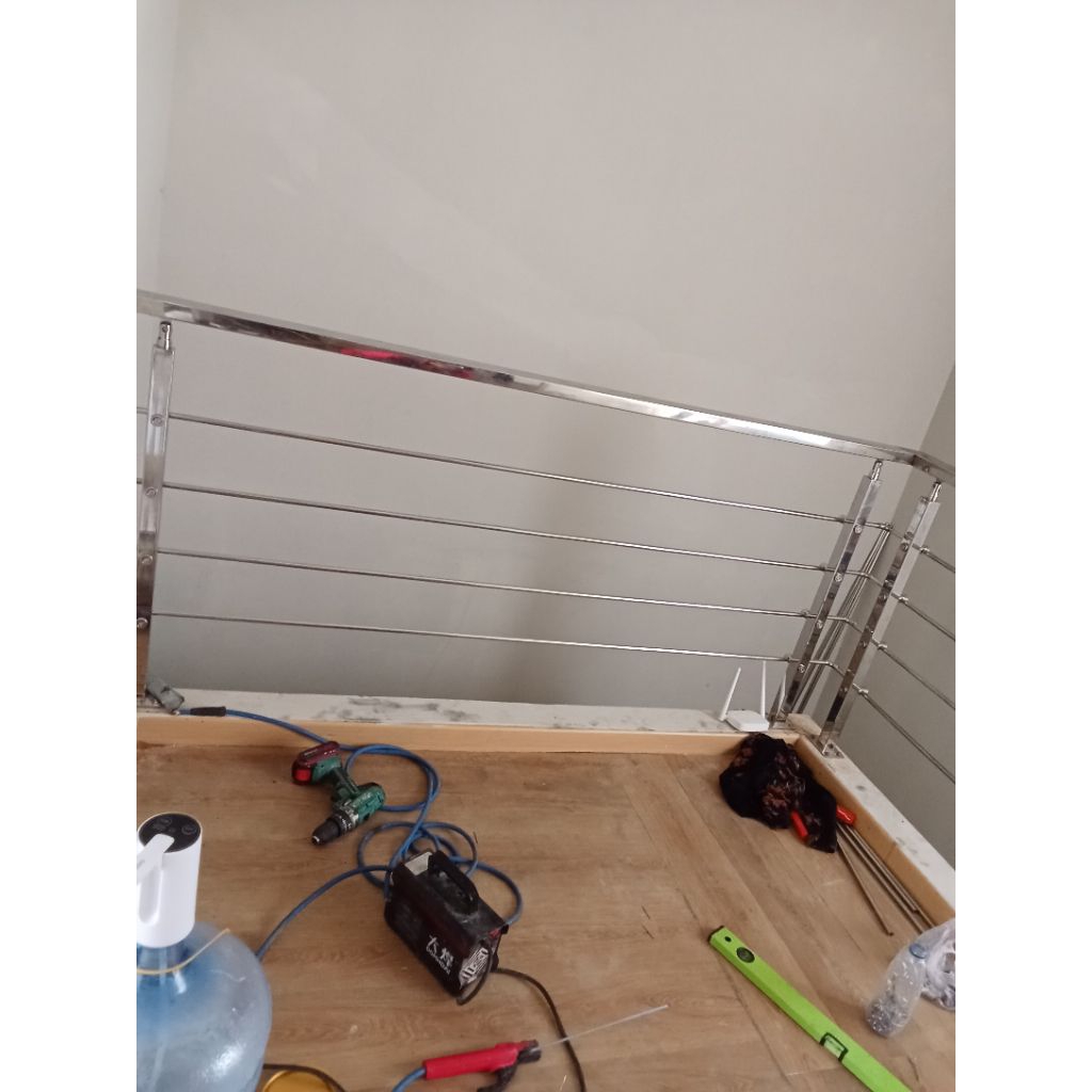 balkon  , tangga Railing Stainless Steel