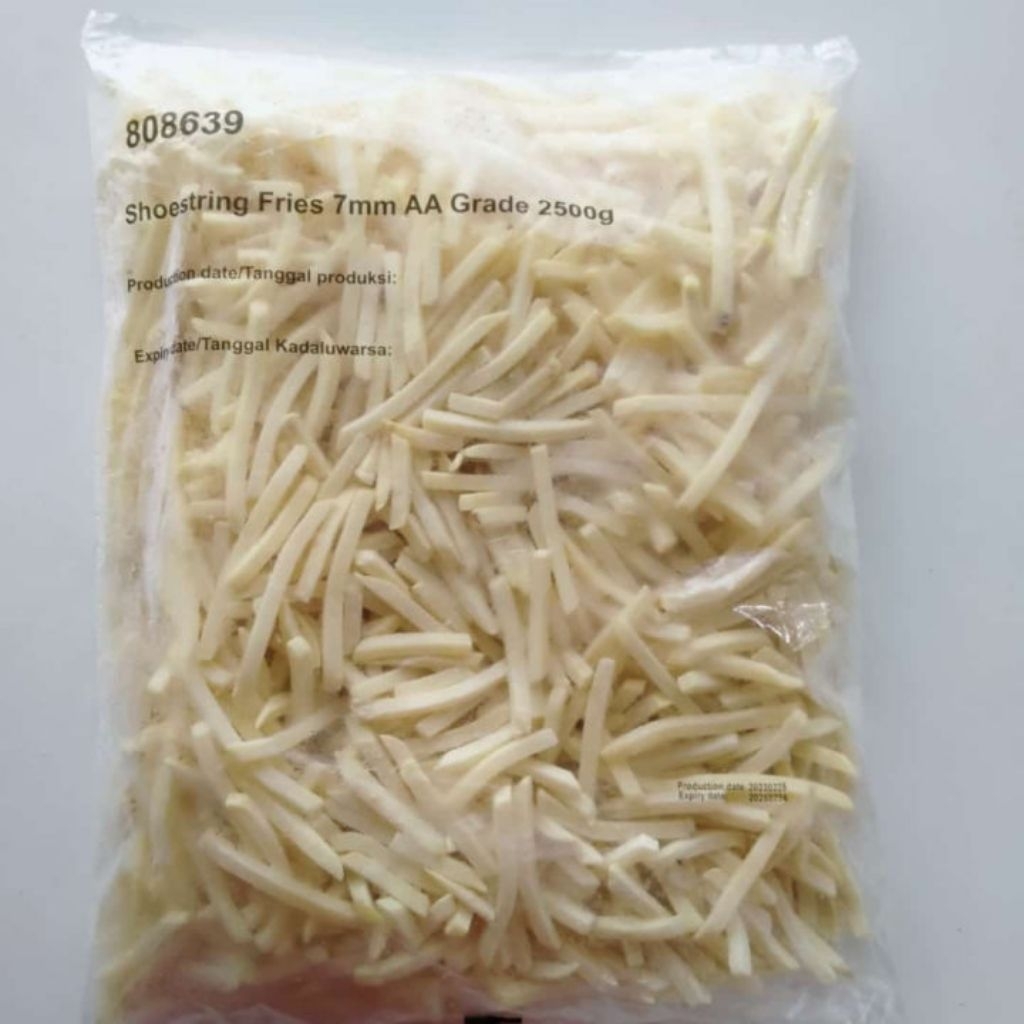 Kentang Goreng Shoestring Aviko 2.5 kg/Kentang Goreng 2,5 kg