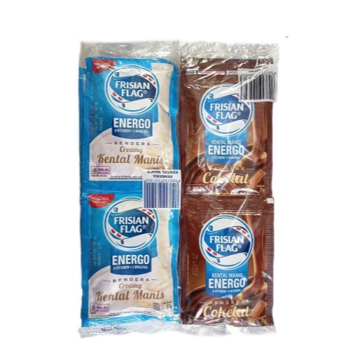 Susu Frisian Flag Sachet Coklat Putih