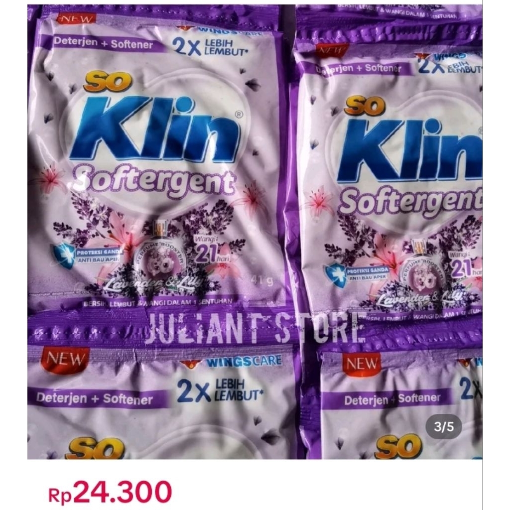 SO KLIN BUBUK RENCENG DETERGEN BUBUK SACHET DETERGEN BUBUK RENCENG 1000