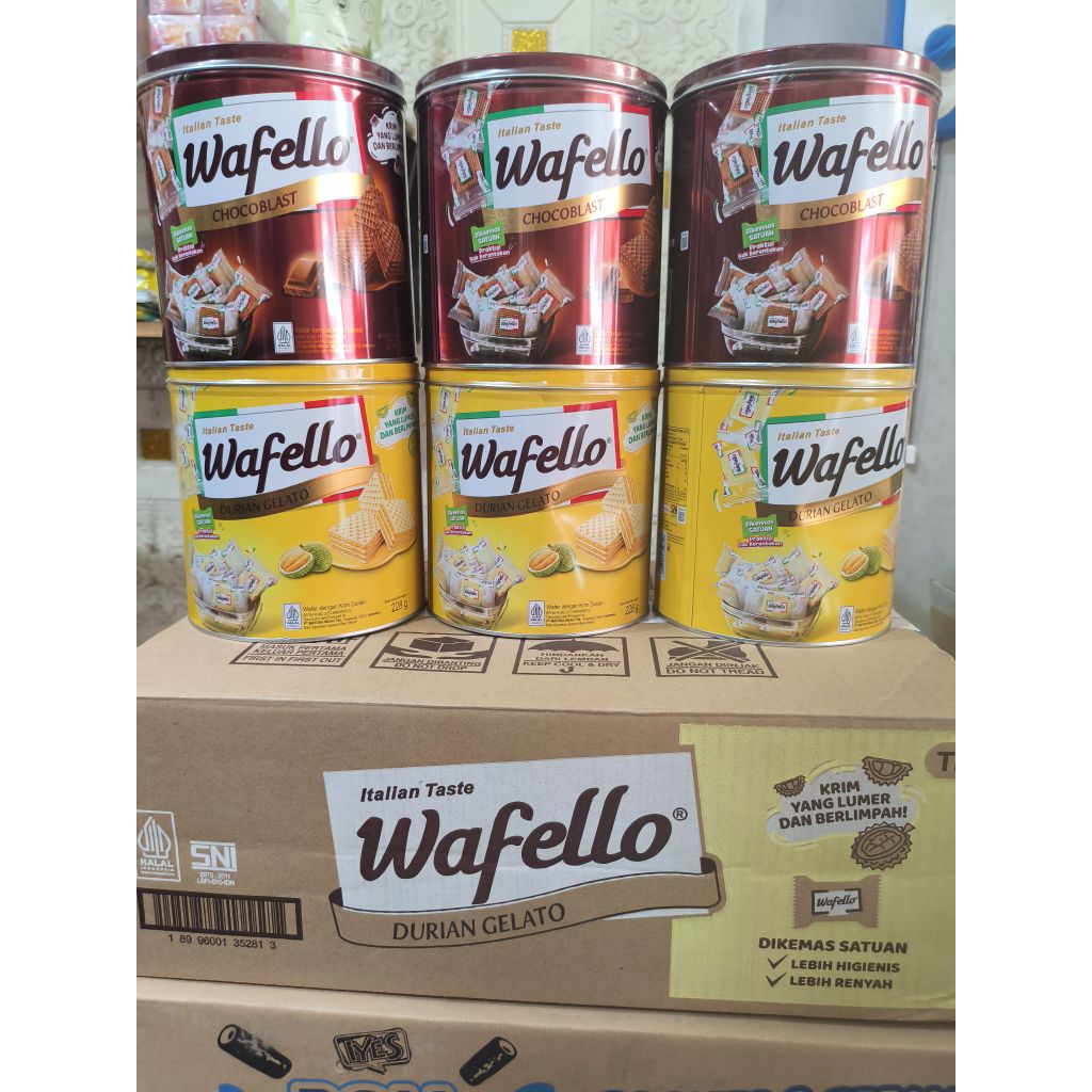 wafer wafello kaleng