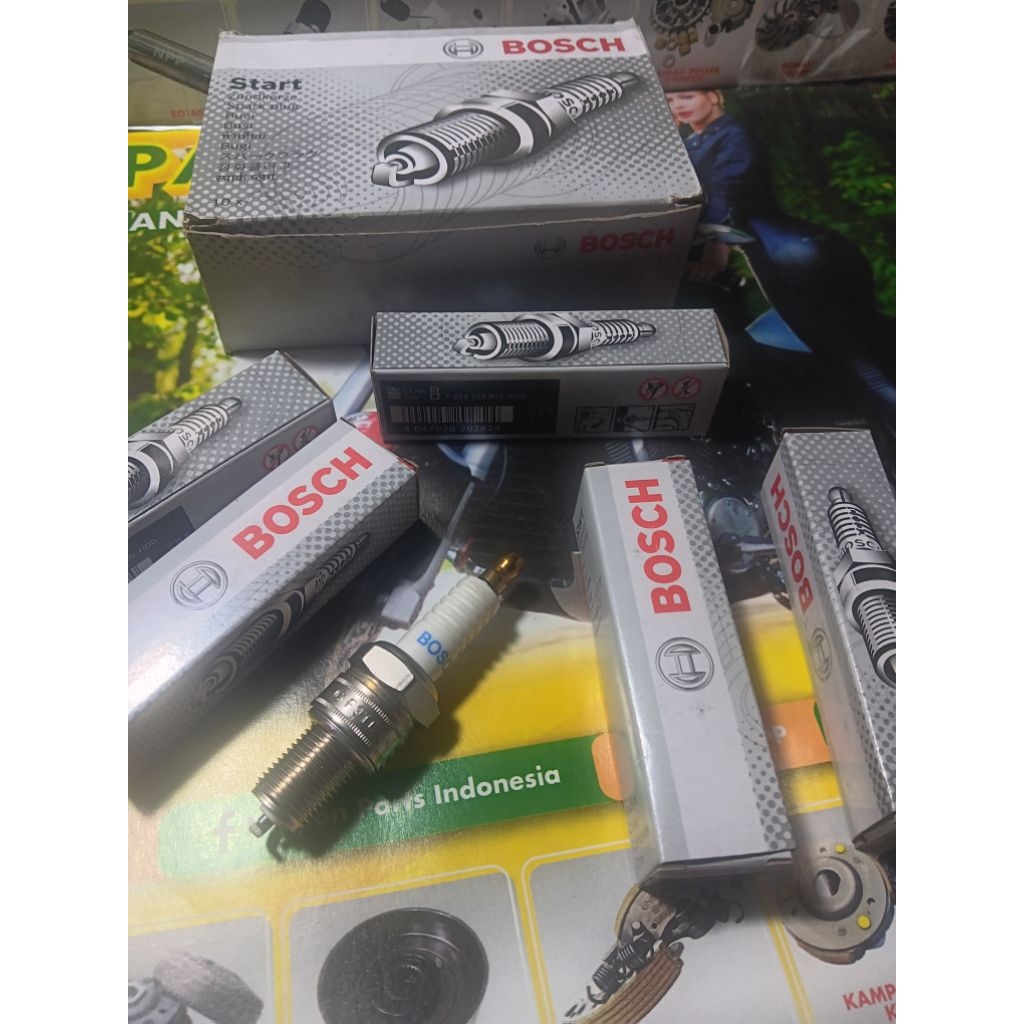 10 psc Busi Bosch UR2CC untuk motor Vixion,Jupiter MX,Nmax Lexy,Aetox,Mega Pro New