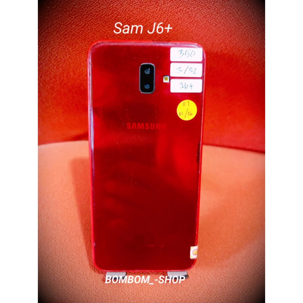 Hp second murah normal layak pake Samsung J6+ Ram 3/32 minus batangan