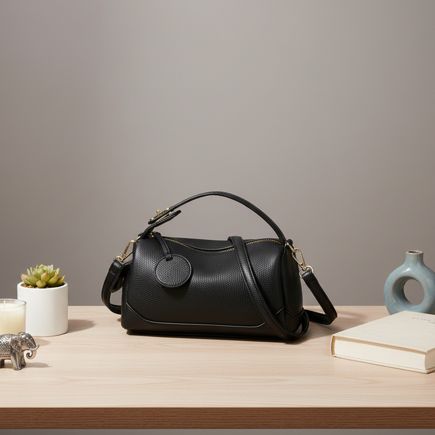 Aevora Tas Selempang Wanita Sling Bag Import Elegant - Boston Handbag Wanita Korea Bahan Kulit PU Pr