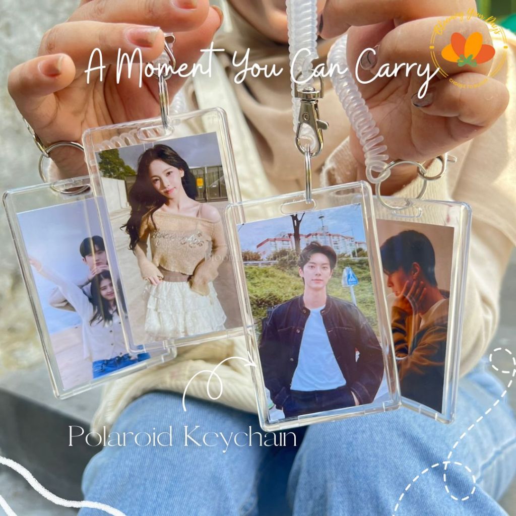 PHOTOCARD HOLDER AKRILIK GANTUNGAN TAS CUSTOM FOTO GANCI  PHOTOCARD LUCU PHOTOCARD HOLDER GANTUNGAN 