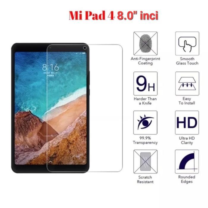 Tempered Glass Xiaomi Mipad 4 Mi Pad 4 Plus Anti Gores Screen Protector Pelindung Layar