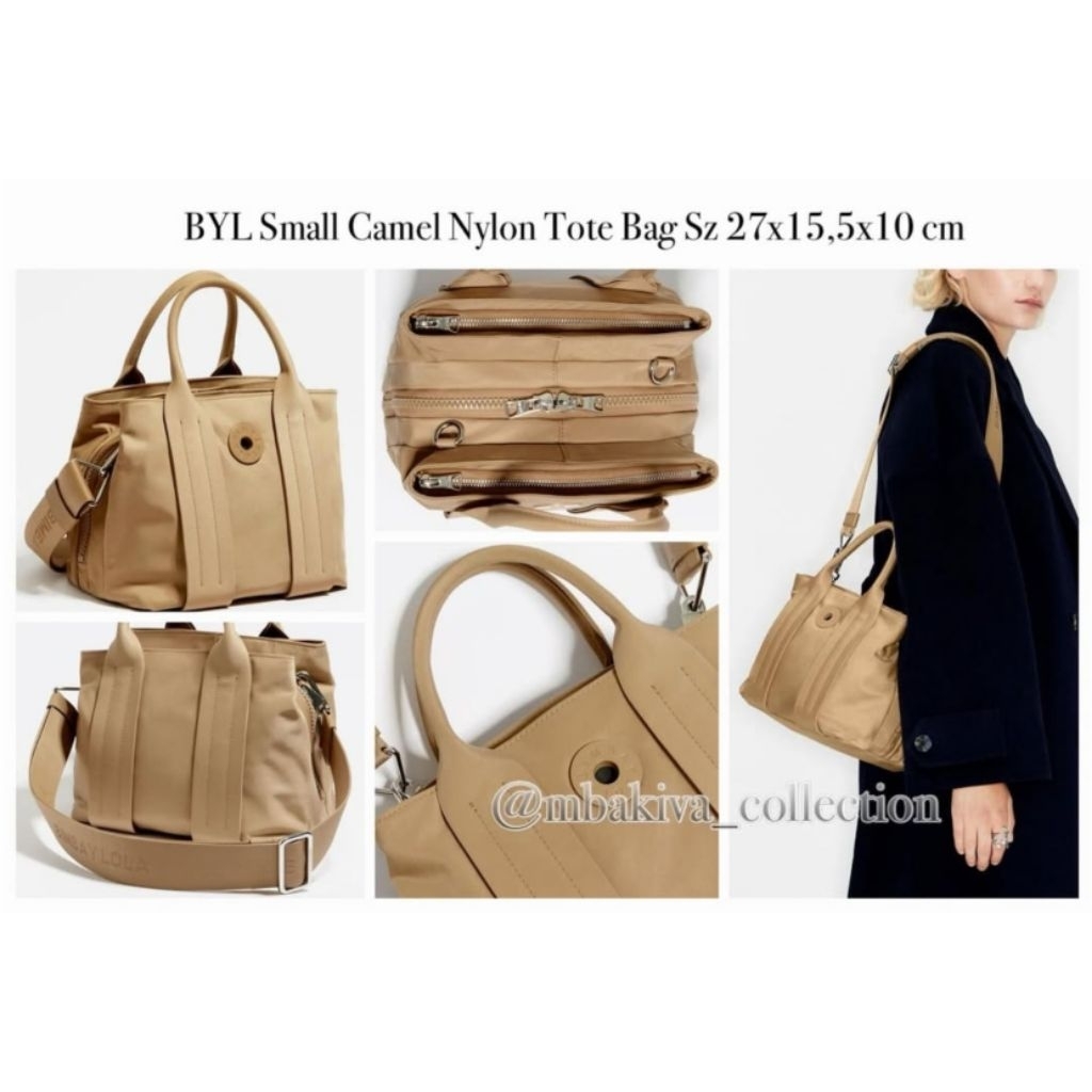 BYL Small Cml Nylon Tote Bag